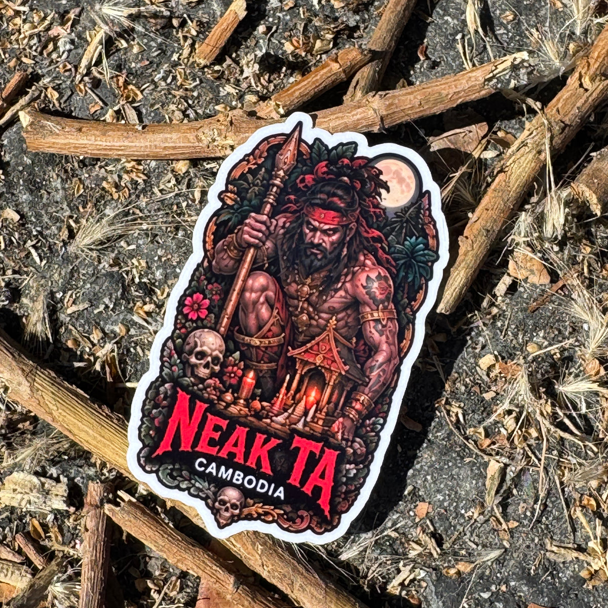 Scary Folklore Stickers - Southeast Asia