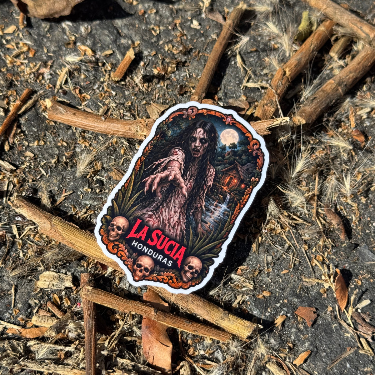 Scary Folklore Stickers - Mexico & Central America