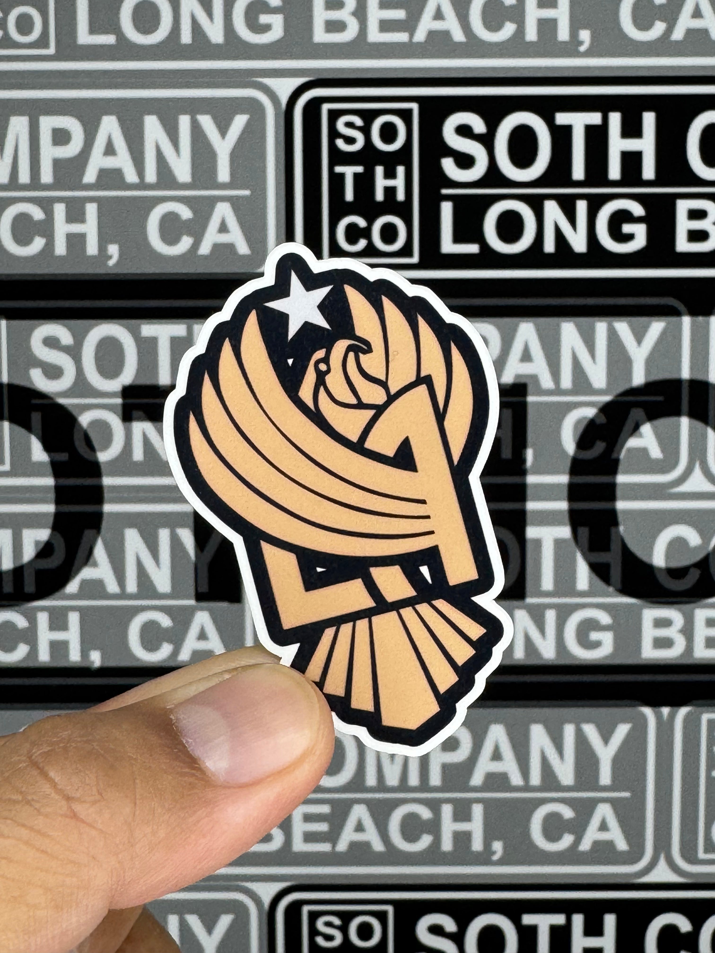 MLS-Los Angeles Football Club Logo Sticker Pack