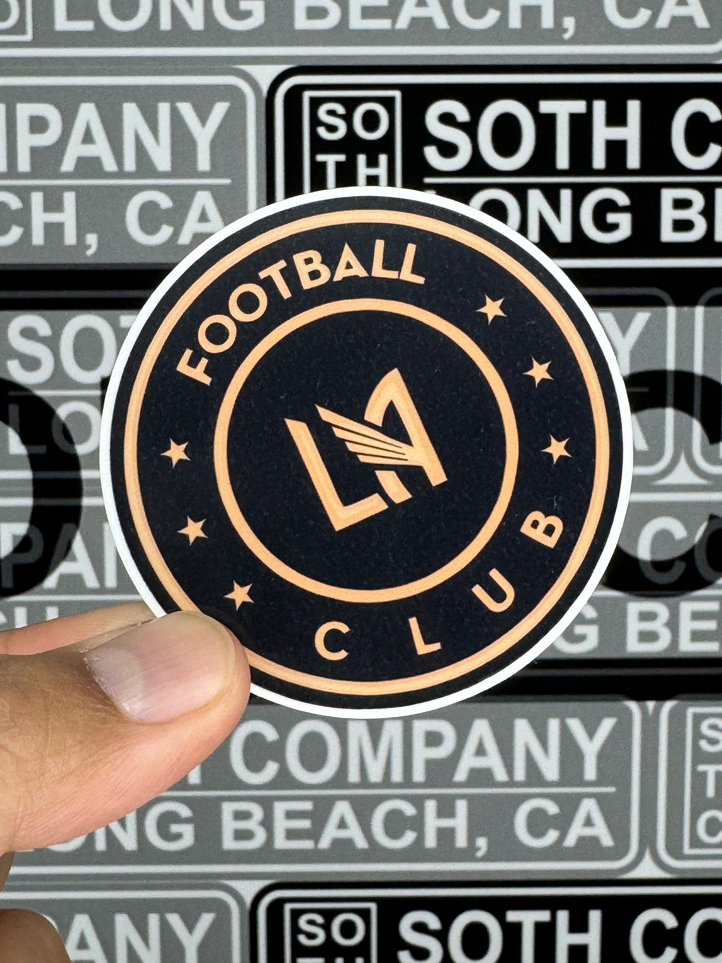 MLS-Los Angeles Football Club Logo Sticker Pack