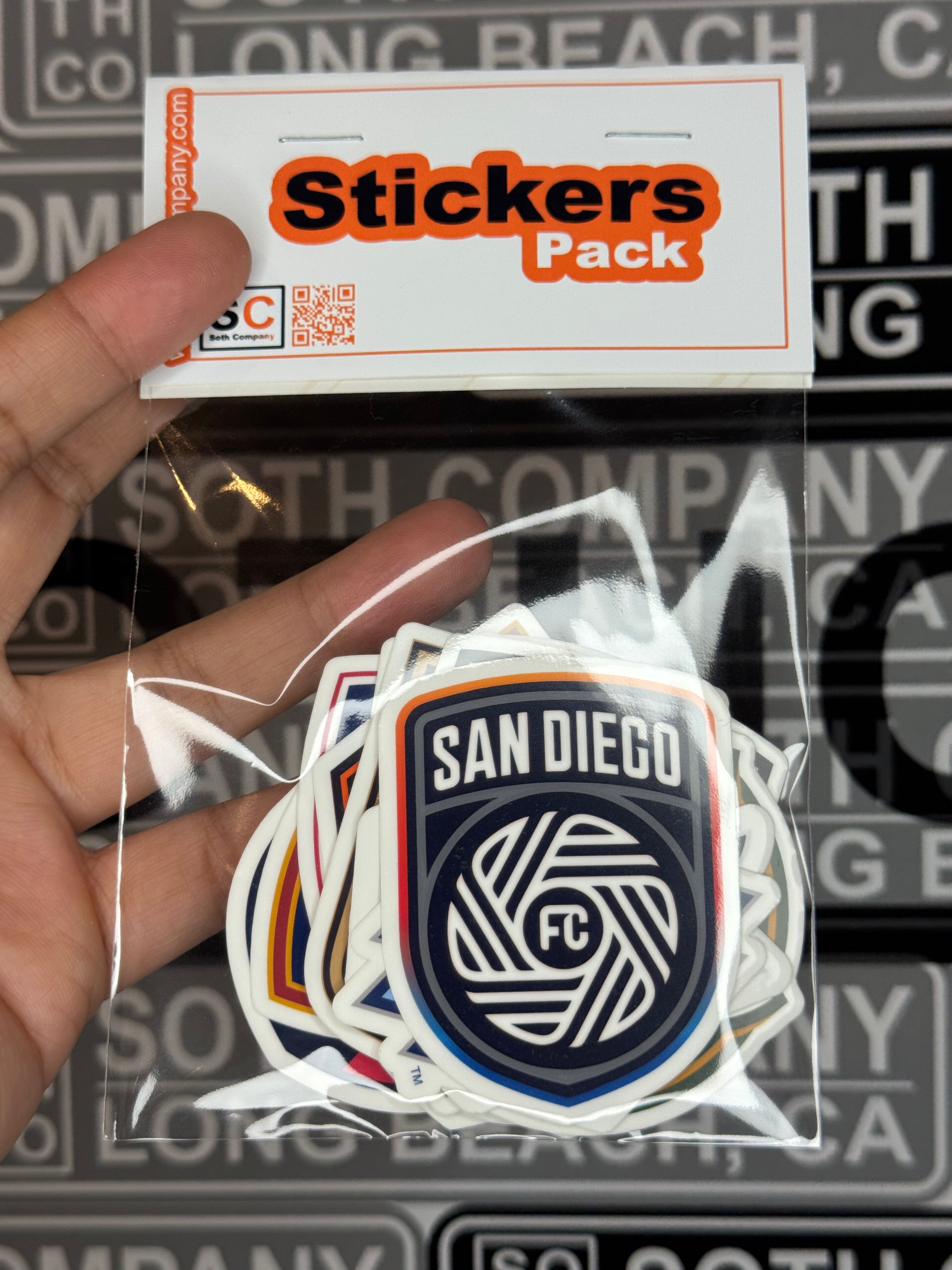 MLS-Western Team Logo Sticker Pack
