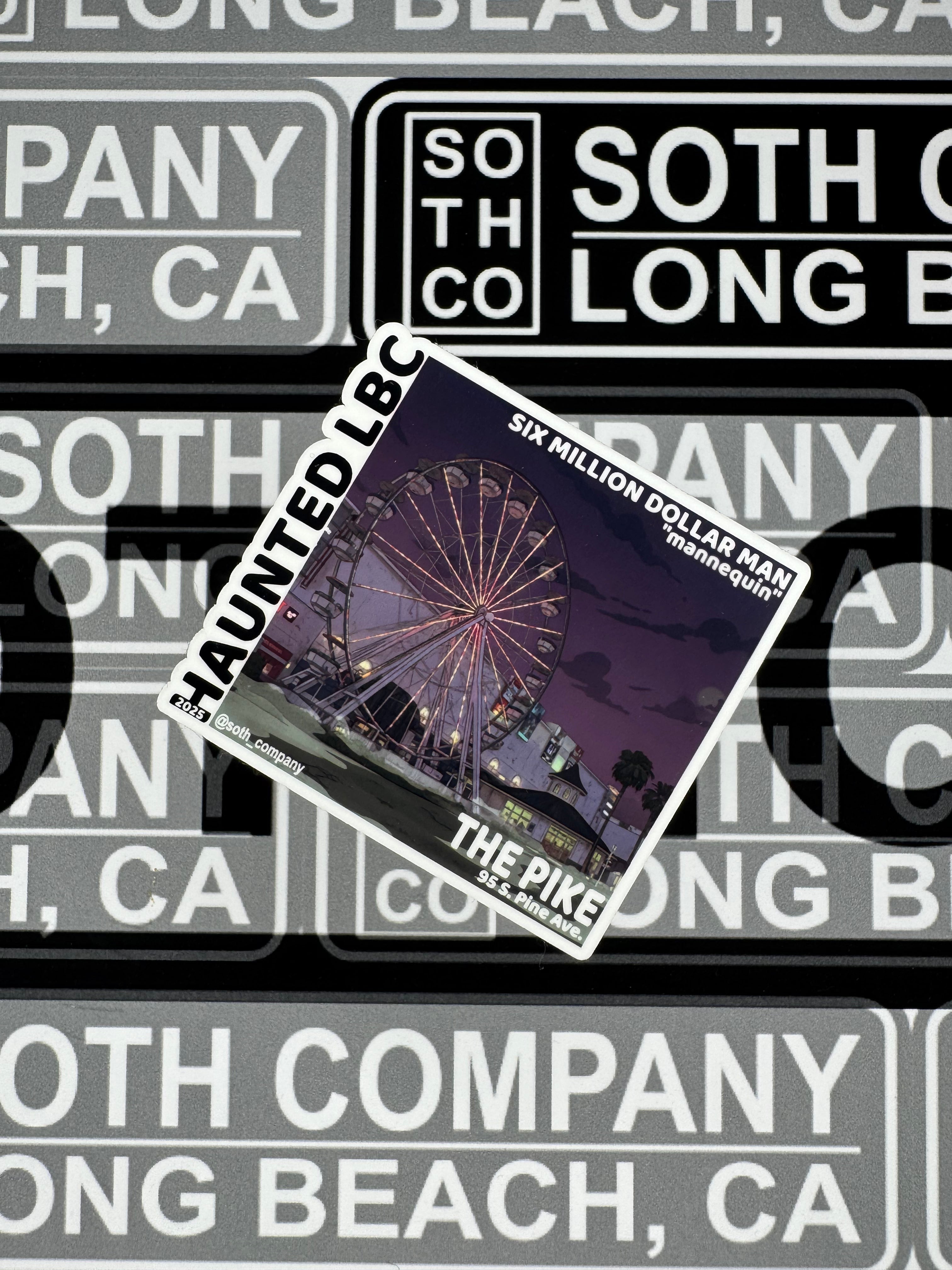 2025 Haunted LBC Sticker Pack