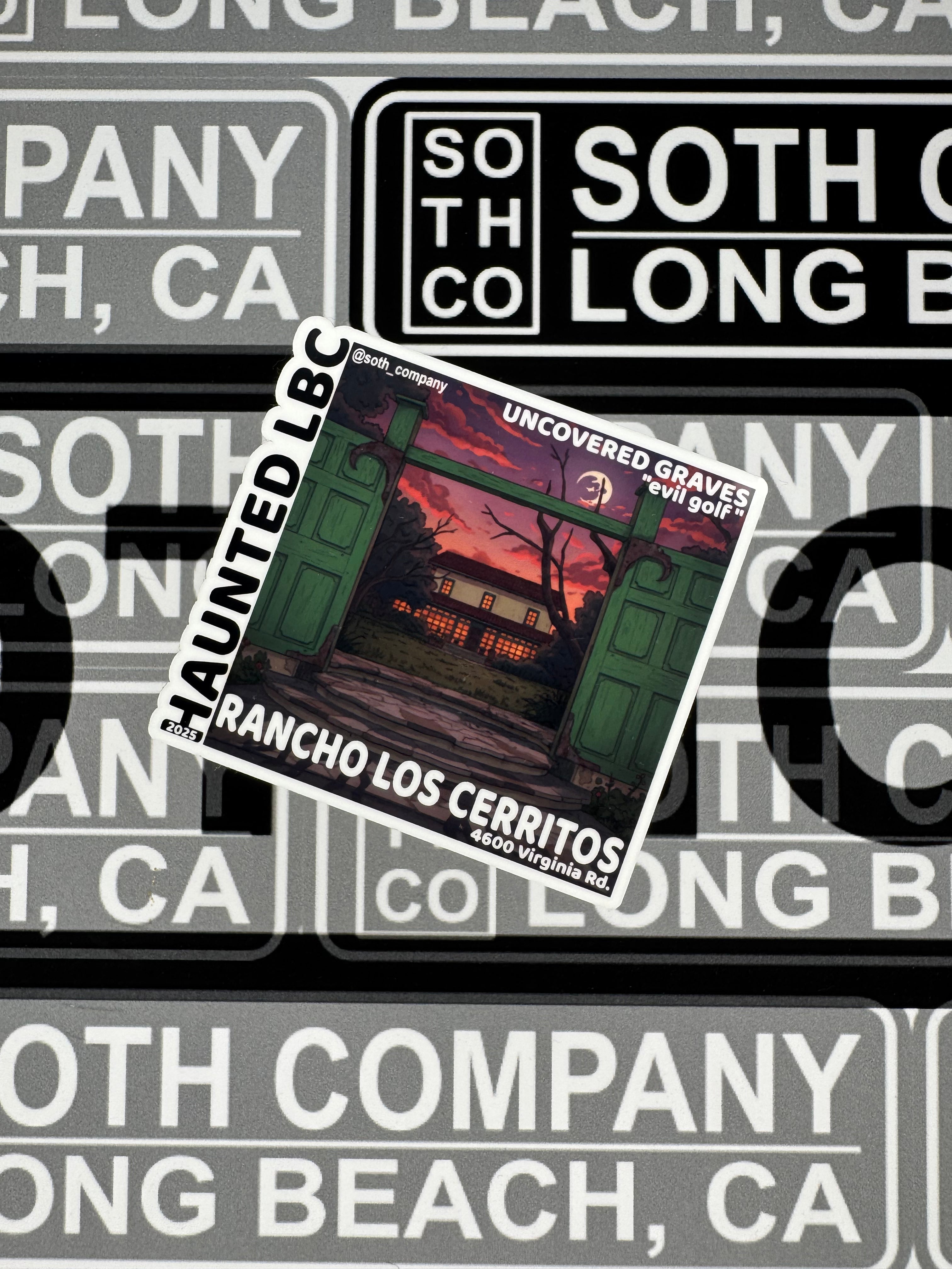 2025 Haunted LBC Sticker Pack