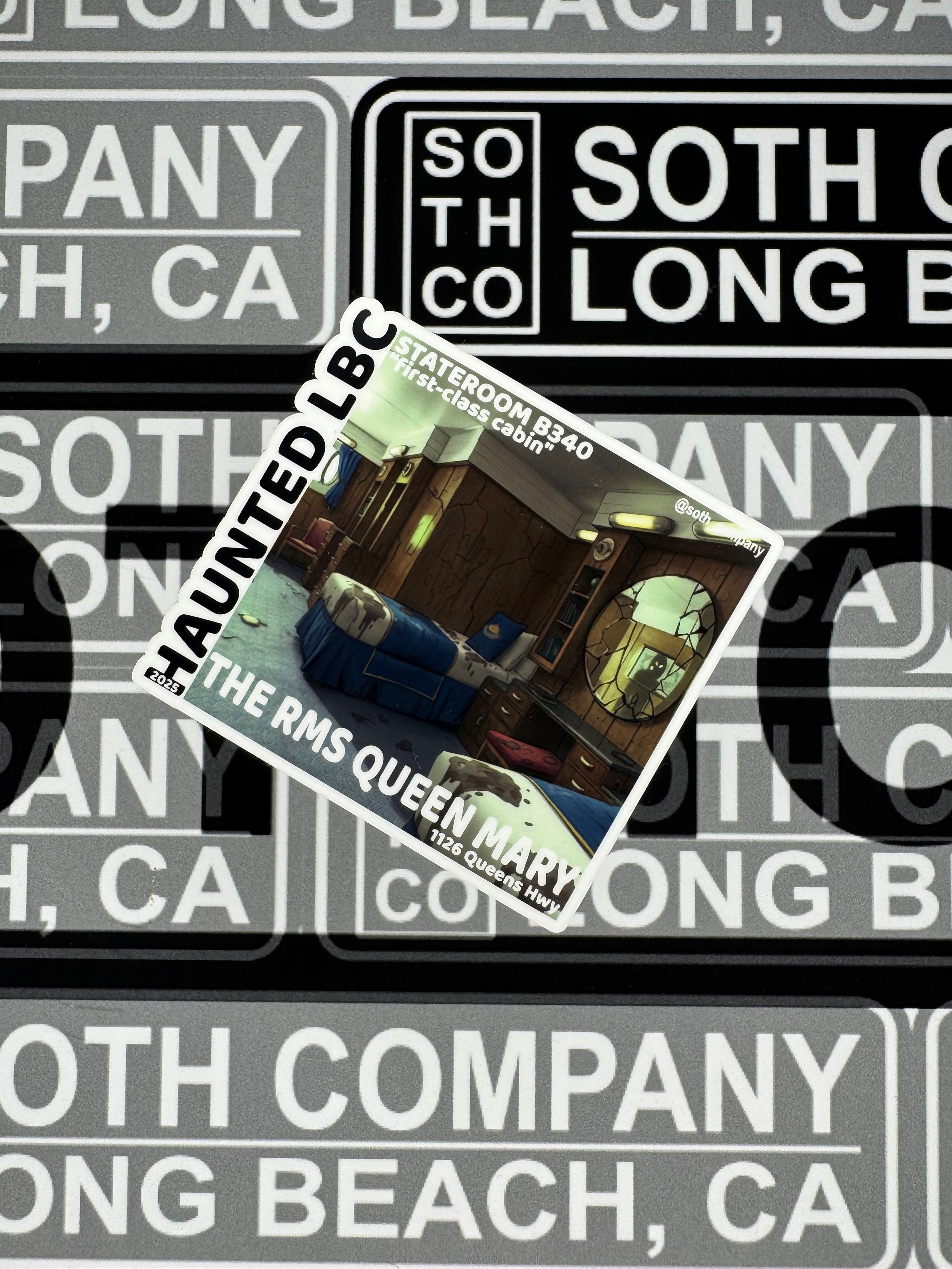 2025 Haunted LBC Sticker Pack