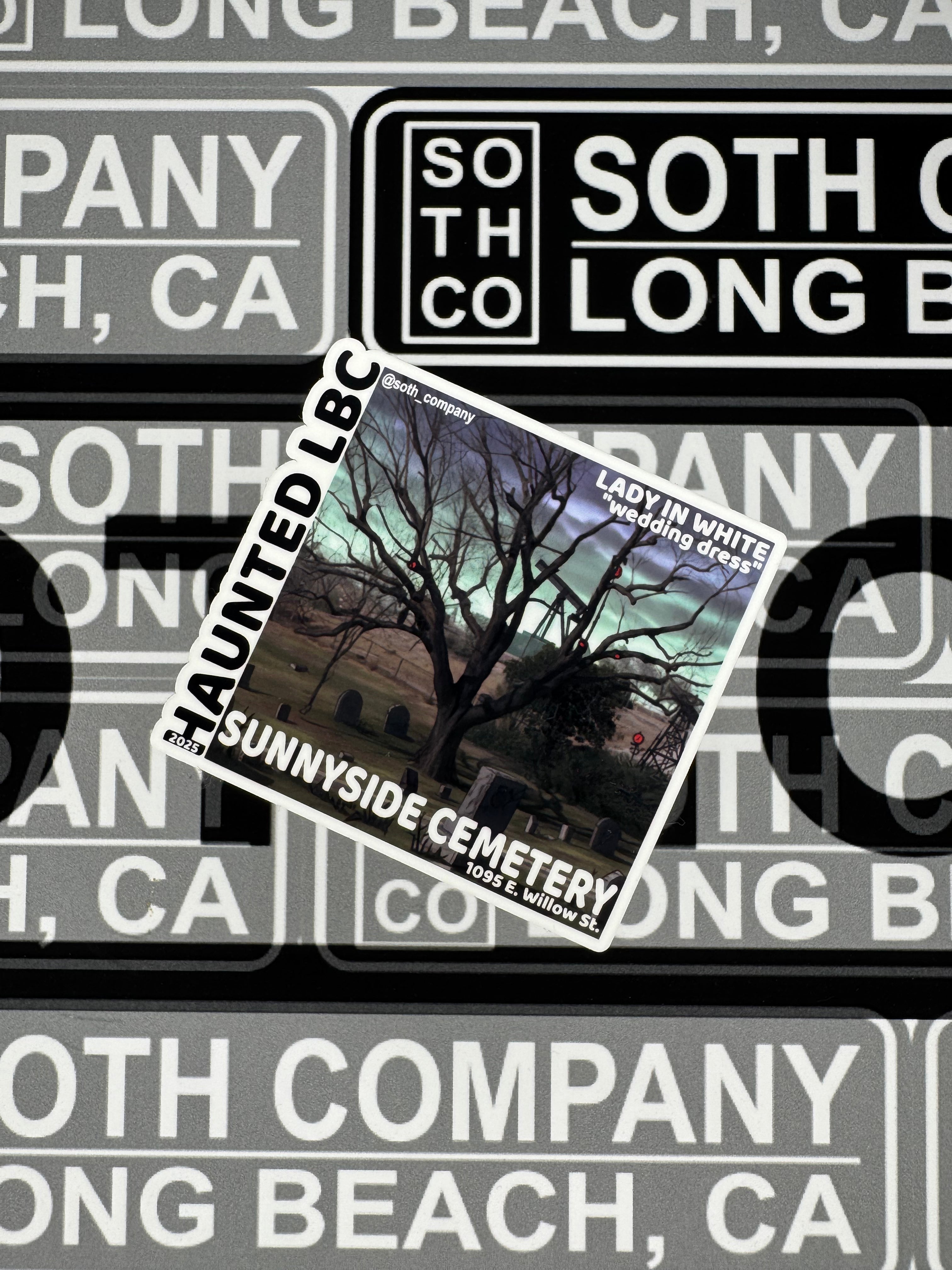 2025 Haunted LBC Sticker Pack