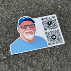 Custom Die-Cut QR Stickers
