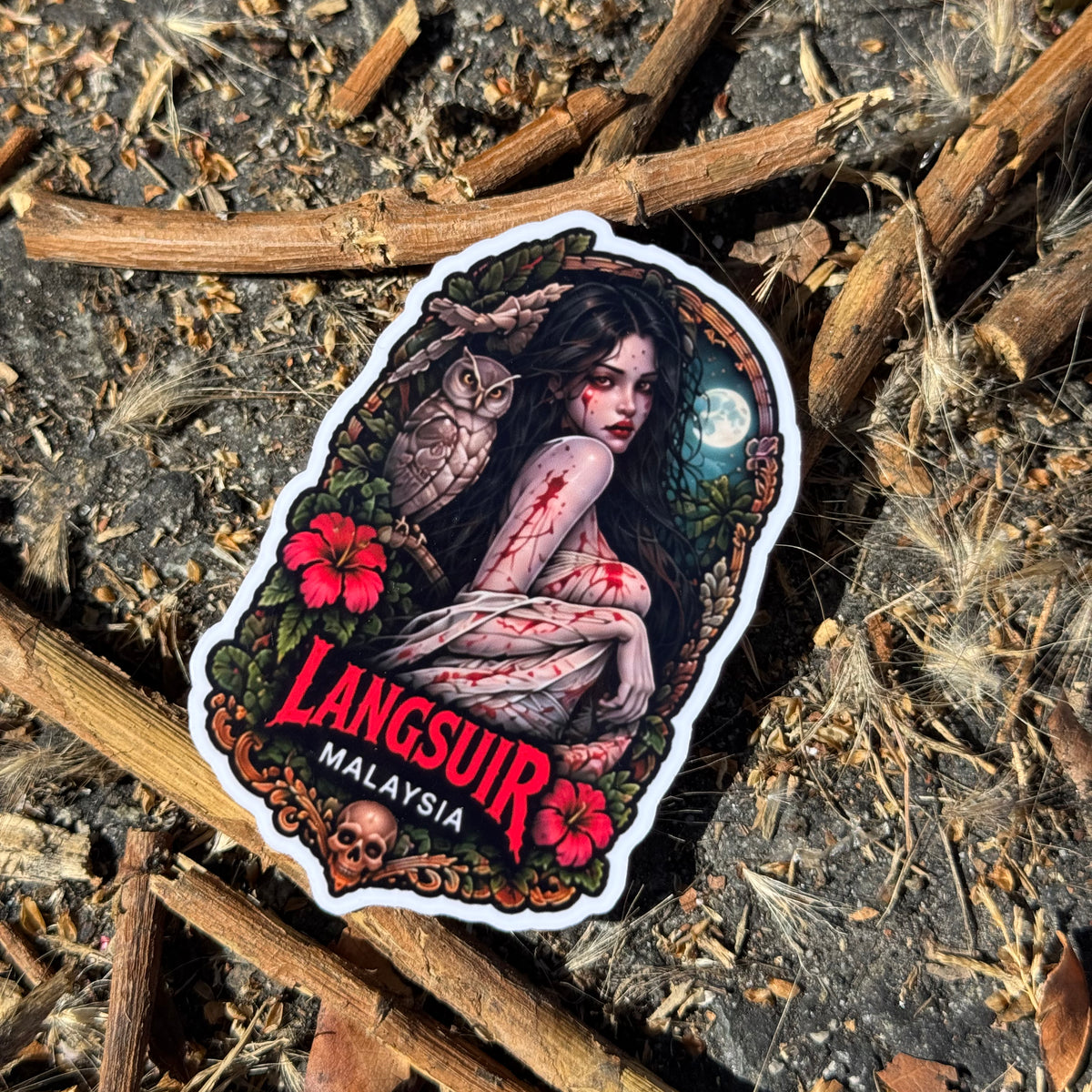 Scary Folklore Stickers - Southeast Asia