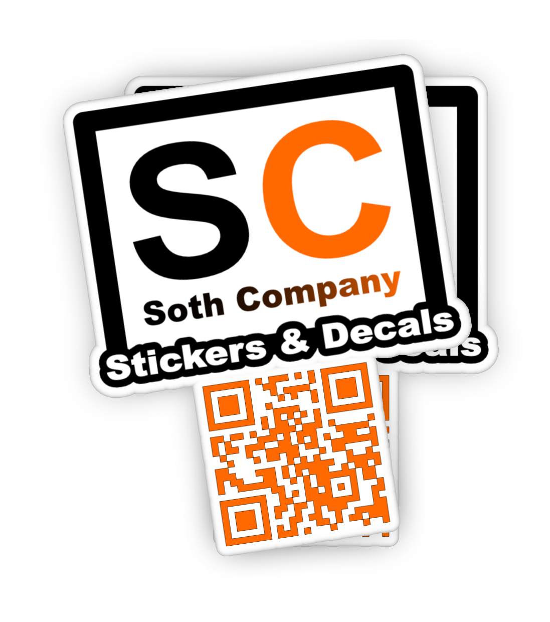 Custom QR Code Stickers
