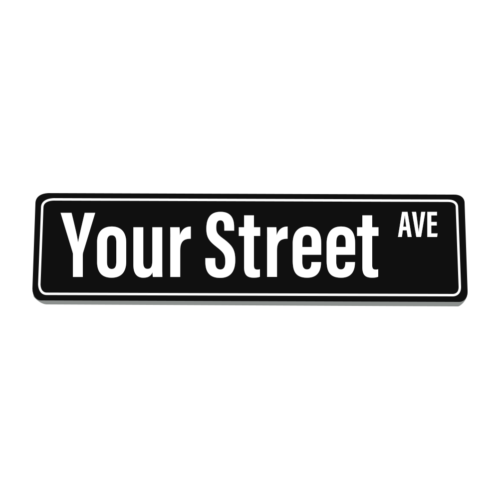 Custom Street Signs