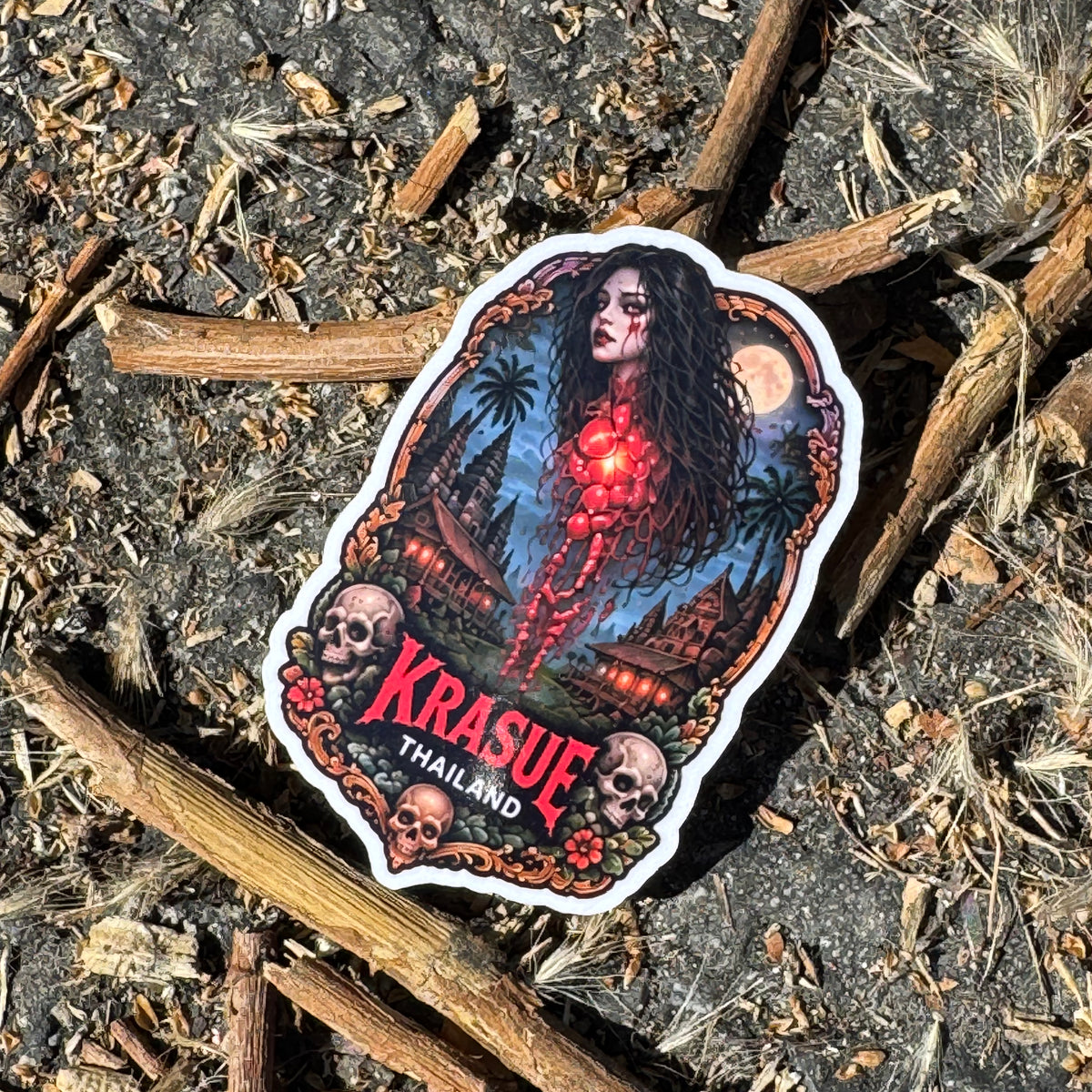 Scary Folklore Stickers - Southeast Asia