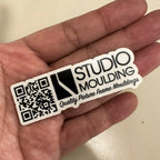 Custom Die-Cut QR Stickers